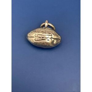 Football Sterling Silver Jewelry Charm #sport #super bowl #football #team sports